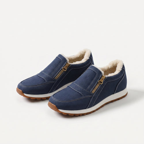 Janne – Warm slip-on sneaker with double zip