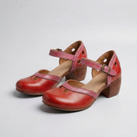 Laisy - Orthopädische Sandalen mit niedrigem Absatz