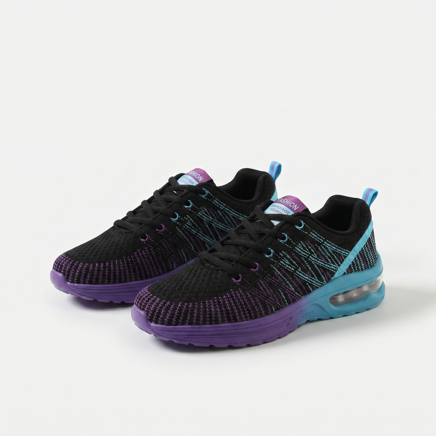 Hildaschritt Orthopädische Schuhe - Schwarz Lila