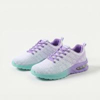 Hildaschritt Orthopädische Schuhe - Schwarz Lila